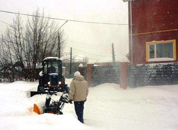 Встреча двух траХтаров