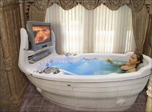И ванночка для нее